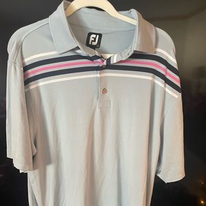 FootJoy Mens Golf Polo Shirt — Mens Large